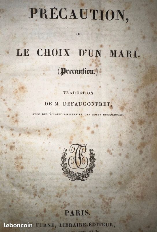 Oeuvre de Fenimore COOPER - 17 volumes édition originale 1830 à 1841 (image 7)