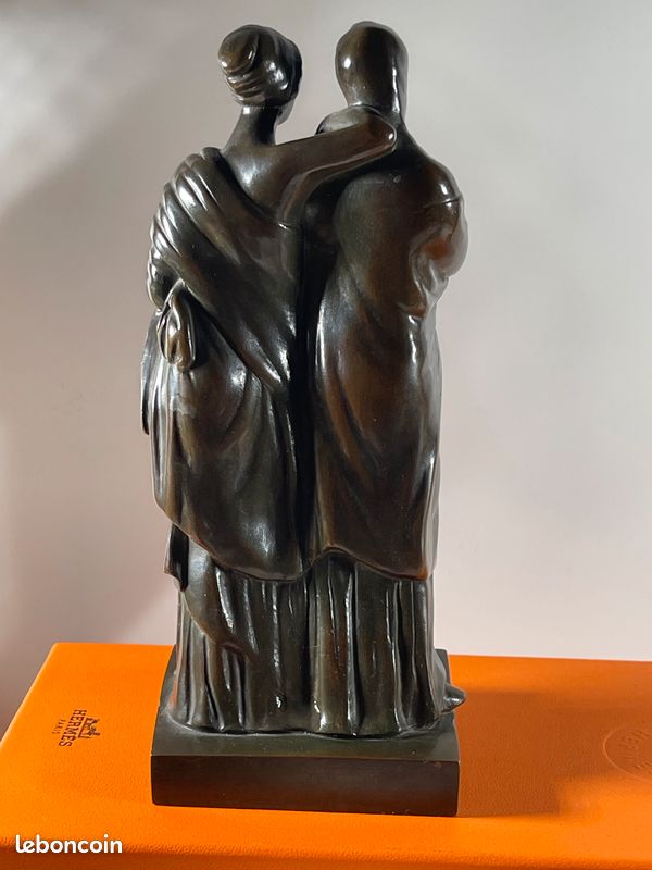 Bronze ancien très fin par le Fondeur J. Petermann Bruxelles 1900 (image 2)