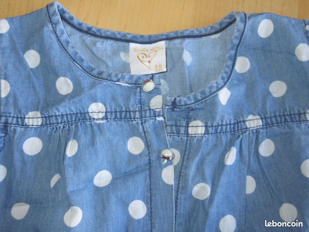 Combishort bleue (image 3)
