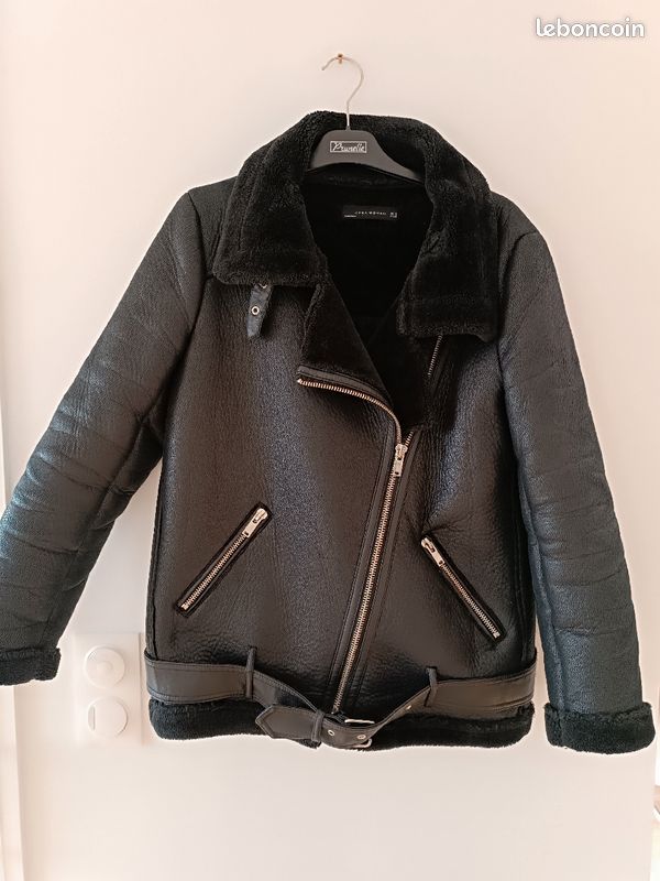 HOT Zara Homme Aviateur Zara Cuir Zara Blouson Femme