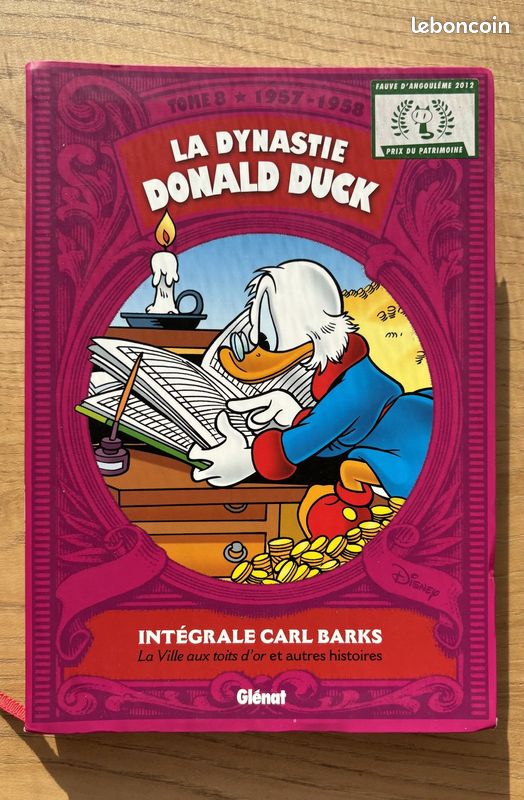 Lot La Dynastie Donald Duck Tomes 6 à 11 - Carl Barks Glénat (image 3)