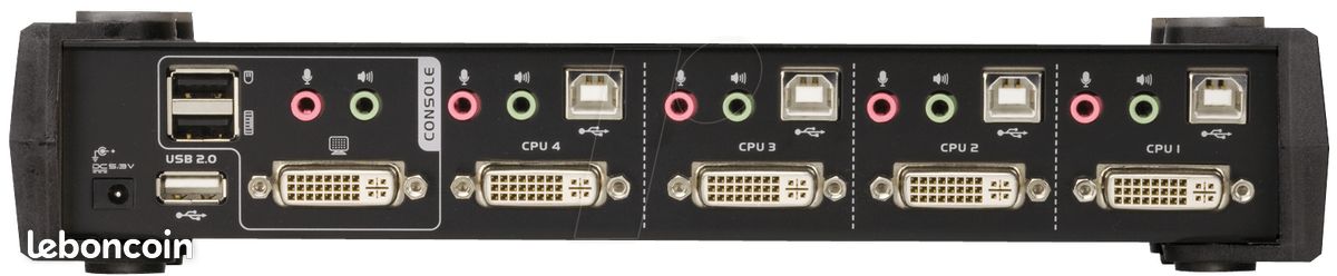 Commutateur écran clavier souris USB / DVI ATEN CS1784A (image 3)