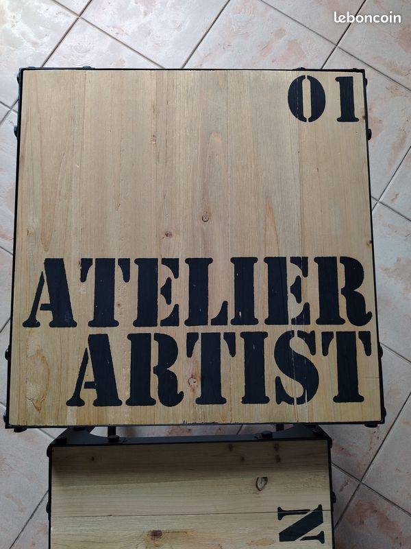 Maisons du Monde Tables gigognes style industriel (image 6)