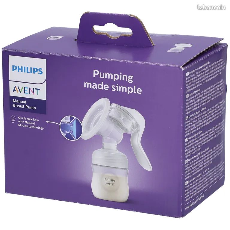 Tire-lait manuel Philips AVENT Natural Response (image 1)