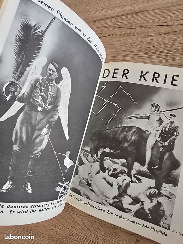 Livre John Heartfield - Photomontages Antinazis - Ouvrage Collection - Relié