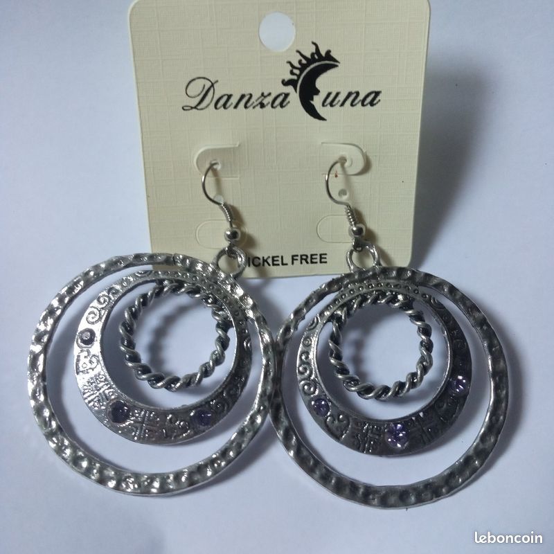 Lots boucle d'oreille fantaisie neuf (image 2)