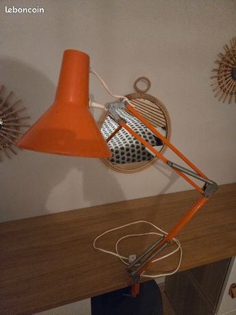 Lampe articulée à poser en métal Aude - Noir - H 62 x L 25 x P 15 cm