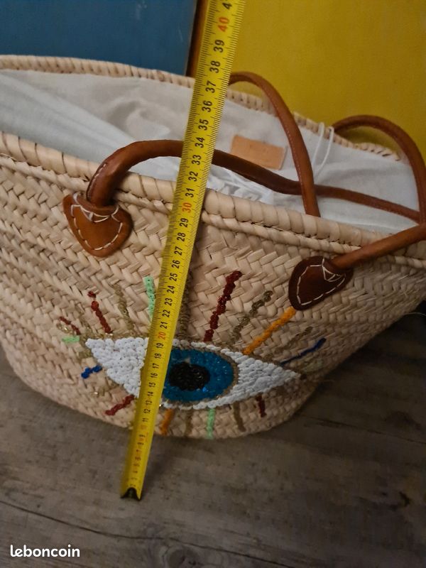 Osier Sac A Main Fabrication Artisanale Grand Sac En Osier Tressé