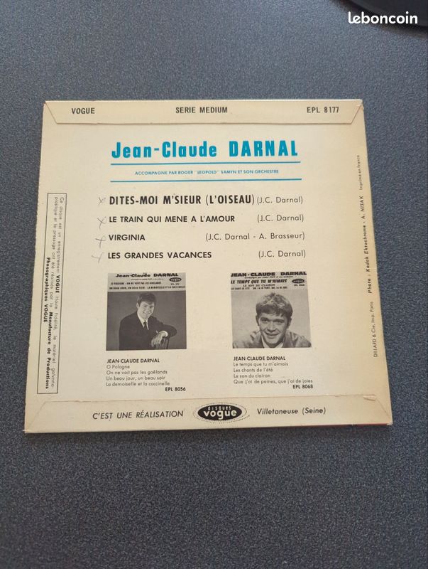 Vinyle J C Darnal (image 2)
