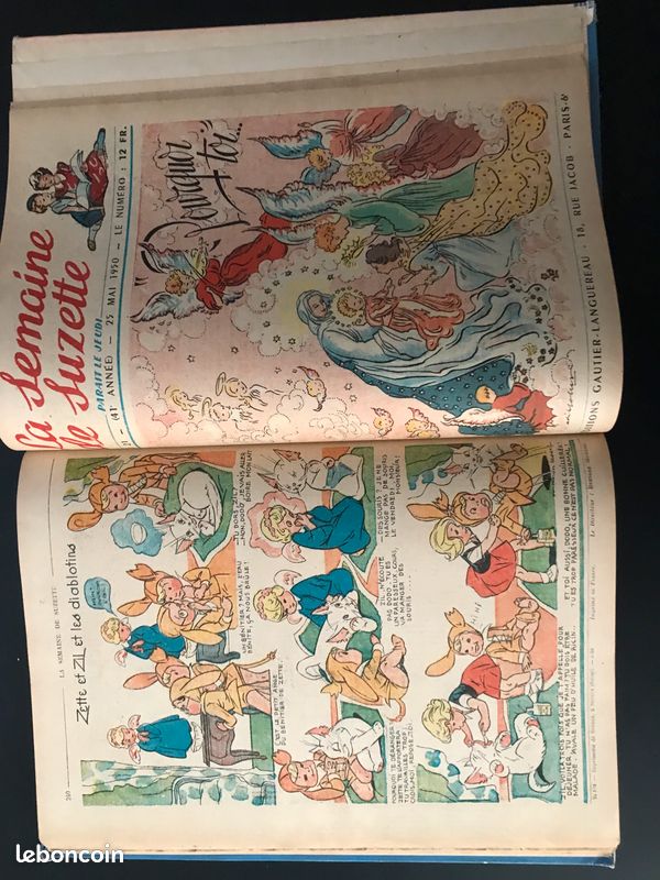 LA SEMAINE DE SUZETTE 41ème année 2 volumes 1er et 2ème semestre (image 5)