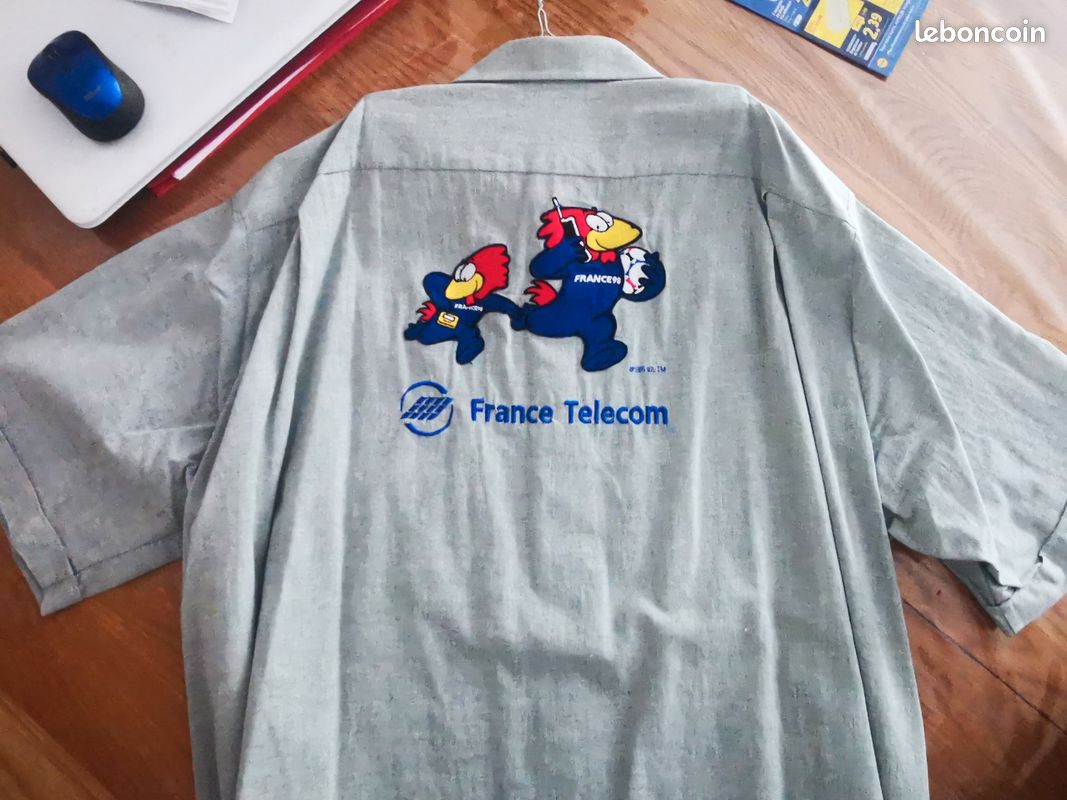 Maillot De Rugby France Vintage 1998 Coupe Du Monde - Taille M/L, Noir Et Jaune, état Vintage Correct