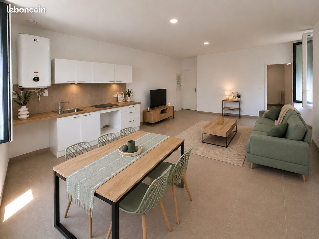 Appartement 2 pièces 40 m² · à Beaurepaire · 40,1 m² · 595 €