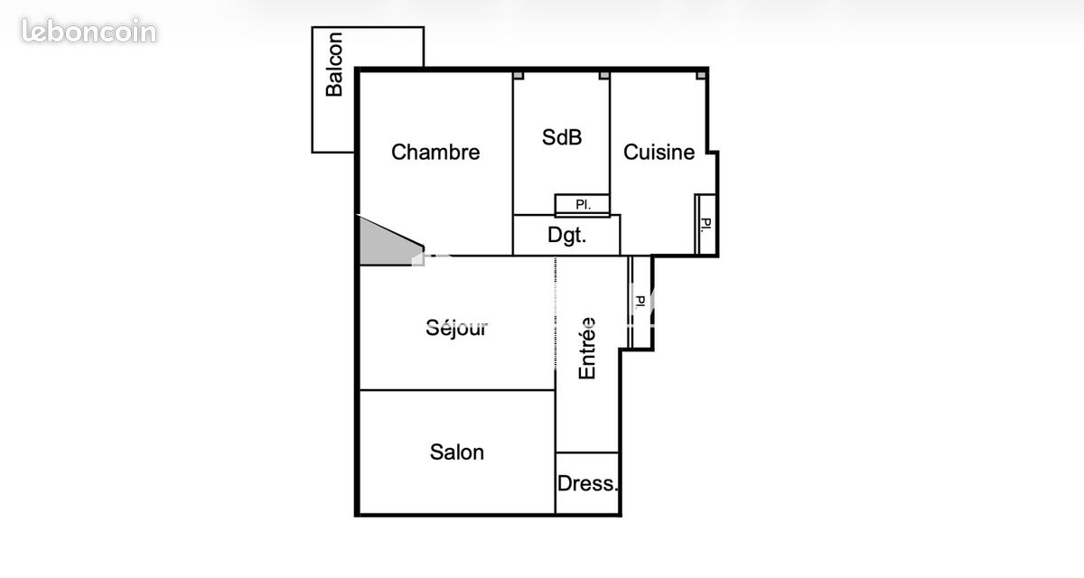 Appartement 3 pièces 73 m² · à Laon · 73 m² · 83 000 €