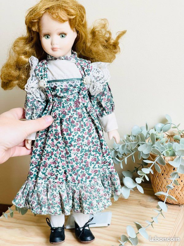 Robe De Baptême Ancienne Pour Poupée – Caractère, Bru, Jumeau – Sans Marque