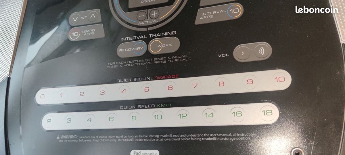 Tapis de course Sport Plein air