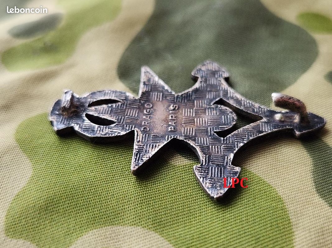 ALGERIE / LEGION Etrangere / Lot 3 Insignes 4° Re / Compagnies 4° Re