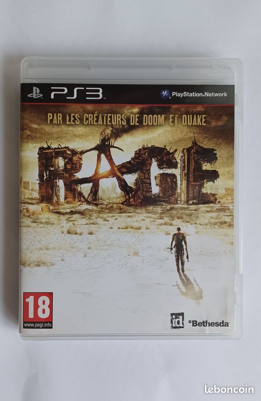 Rage ps3 neuf sous blister FR, playstation 3 - Jeux vidéo