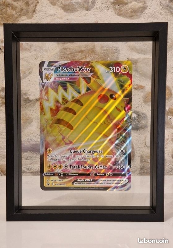 Carte Pokémon Jumbo Pikachu Vmax SWSH286 sous verre (image 1)