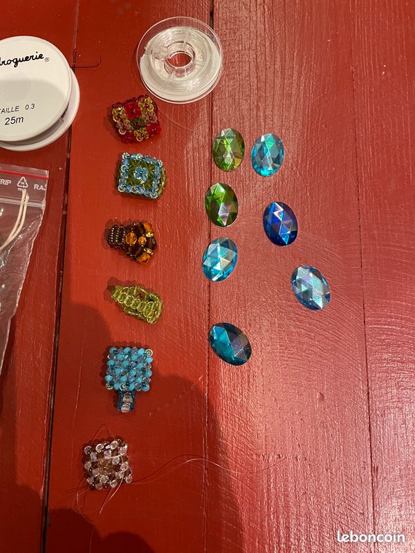 Lot perles bague swarowski (image 4)