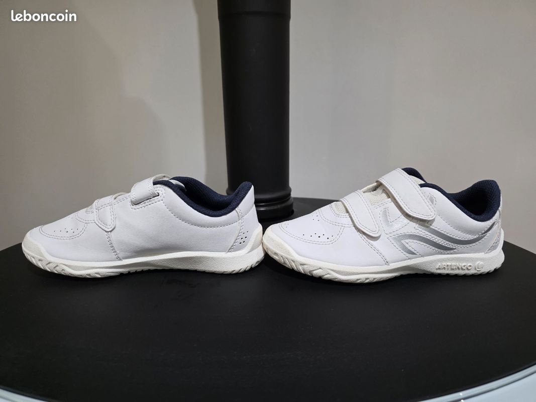 Decathlon Basket Artengo Blanche CHAUSSURES DE TENNIS ENFANT