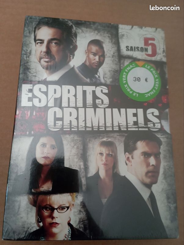 DVD esprit criminel (image 1)