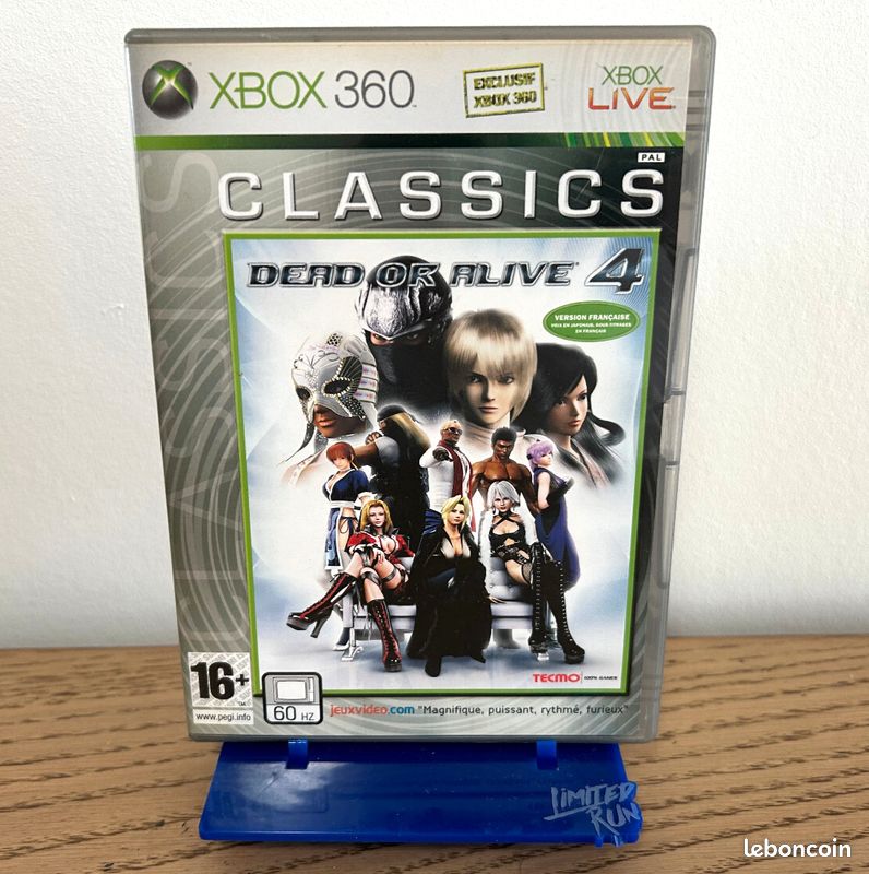 DEAD OR ALIVE 4 - Xbox 360 - PAL FR - Complet (image 1)