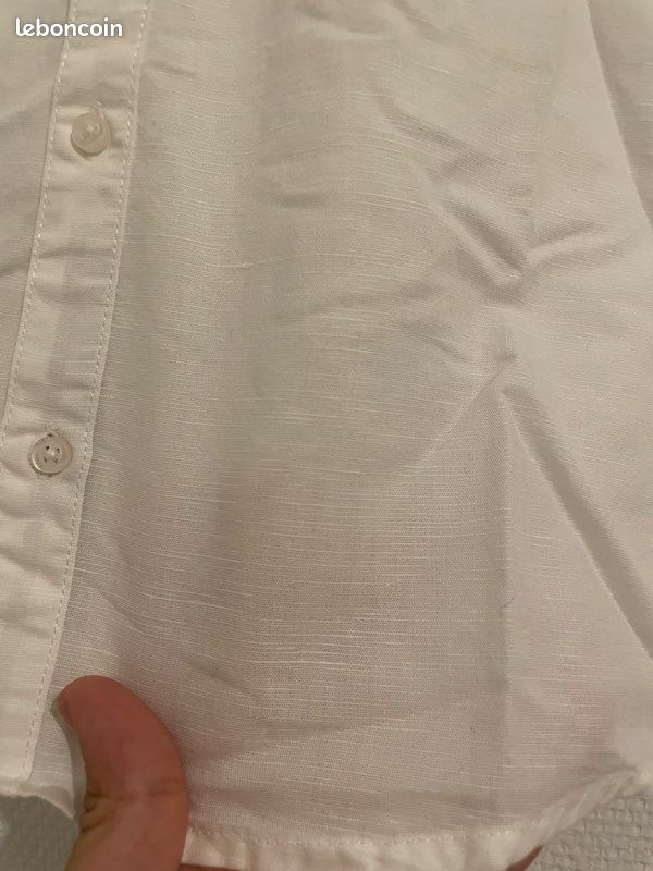 Chemise blanche coton/Lin Mayoral 5 ans (image 5)