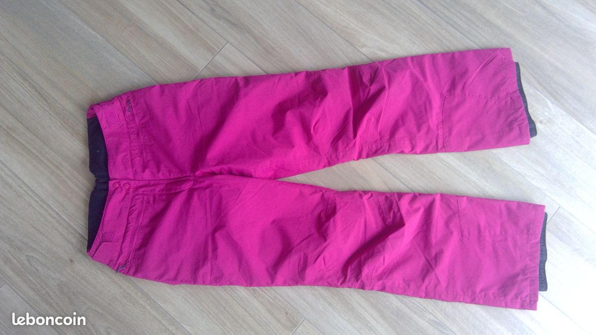 Pantalon ski fushia (image 2)