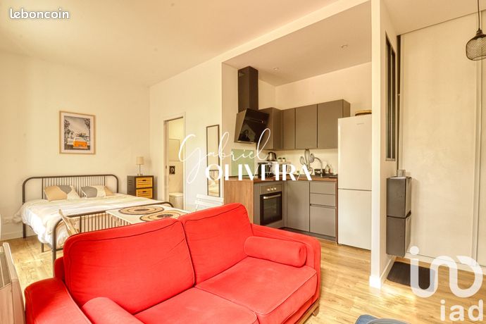 Studio 1 pièce 23 m²