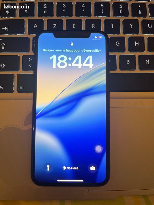 Iphone X noir 64 go (+ son chargeur Apple) (image 2)