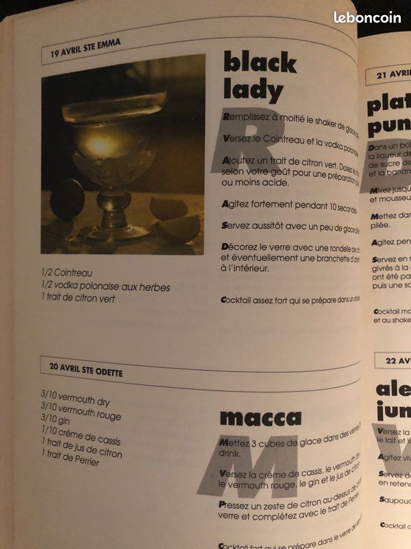 Livre cocktails « l’Année cocktails » (image 6)