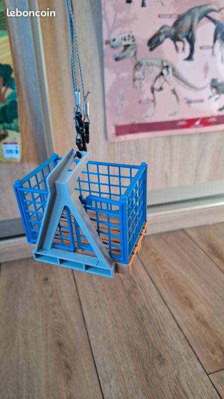 Playmobil city action - Grue télécommandée + engins de chantier (image 4)