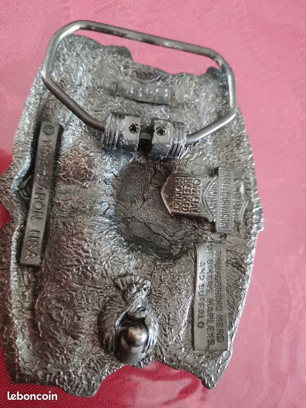 Boucle De Ceinture Harley-Davidson – Collector 1993 – Modèle BARON USA