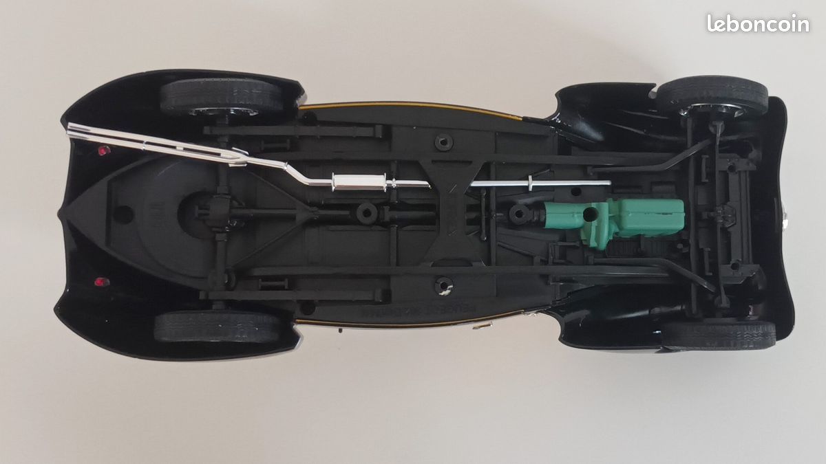 Norev 1/18 - Peugeot 302 Darl'Mat - Bleu - Miniature De Collection