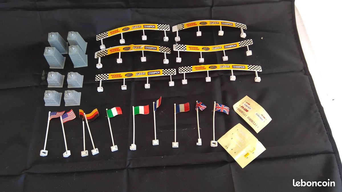 Circuit électrique Formule 1 Jouef - Ricard Anisette / Monte Carlo - Vintage Rare