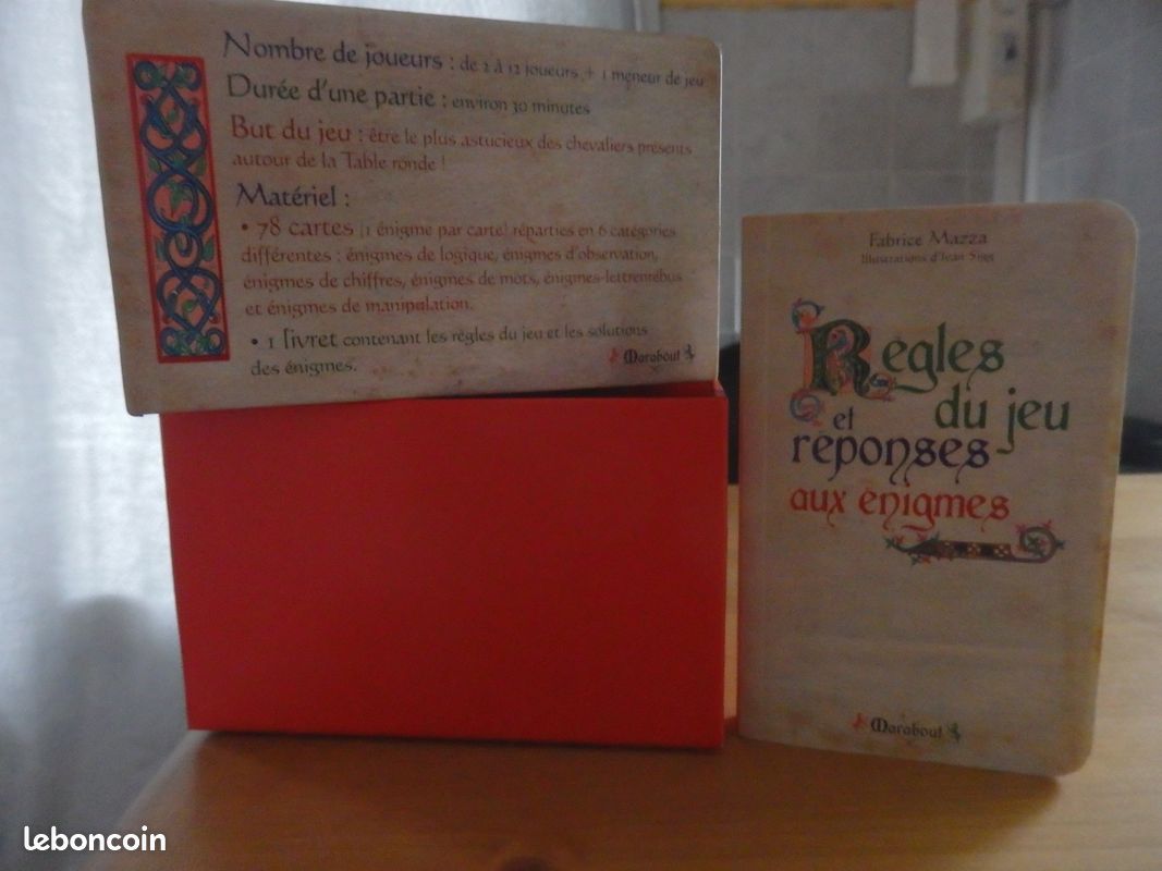 LA BOITE A ENIGMES (REFLEXION ET LOGIQUE) de FABRICE MAZZA (image 2)