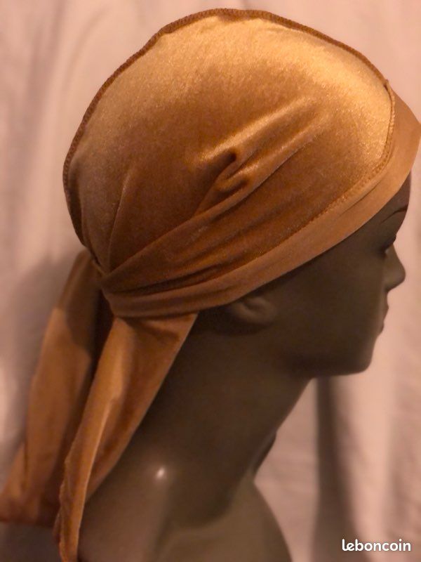 Durag Doré en Velour (image 2)