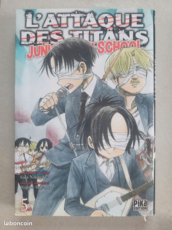 Lot 3 mangas l'Attaque des Titans (image 2)