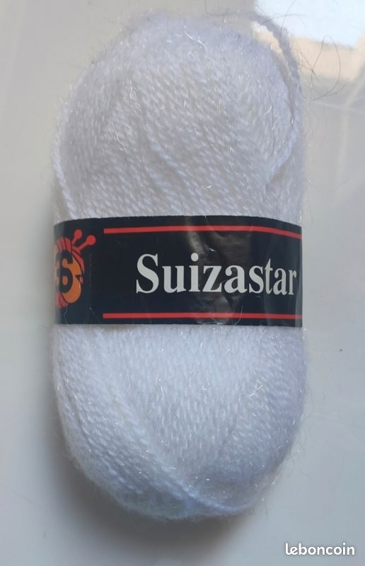 1 pelote blanche Suizastar (image 1)