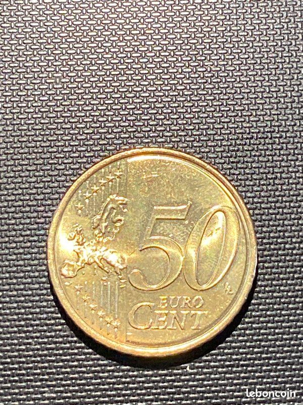 Cette pièce de 50 centimes d'euros vaut en réalité 380 euros, l'avez