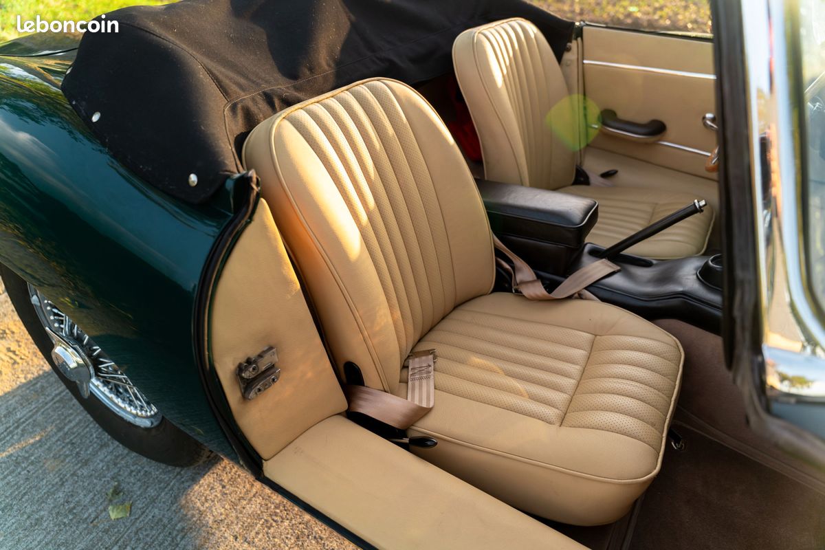 Jaguar Type-E Série 1 4.2 roadster - Très bon état - Restaurée - Moteur matching - Garantie (image 8)