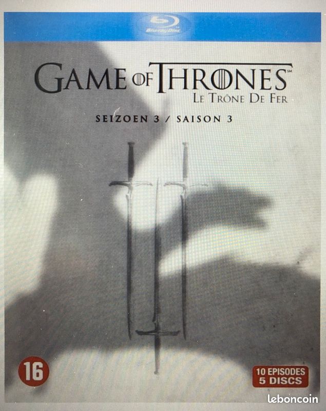 3 saisons série TV Game of Thrones (image 1)