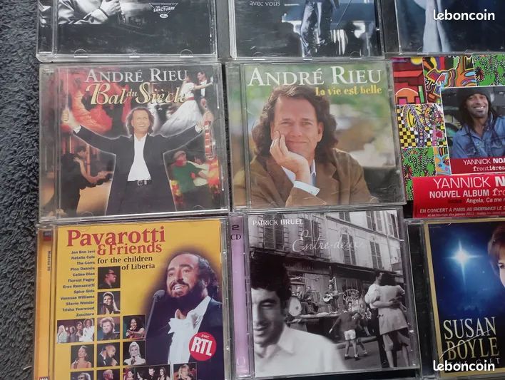 13 divers CD de musique Santana, André Rieu, C. Jérôme, etc.. (image 4)