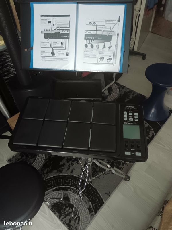 Vends OCTAPAD SPD-30 V2 BK Roland + Trépied + Mode d'emploi en français (image 9)