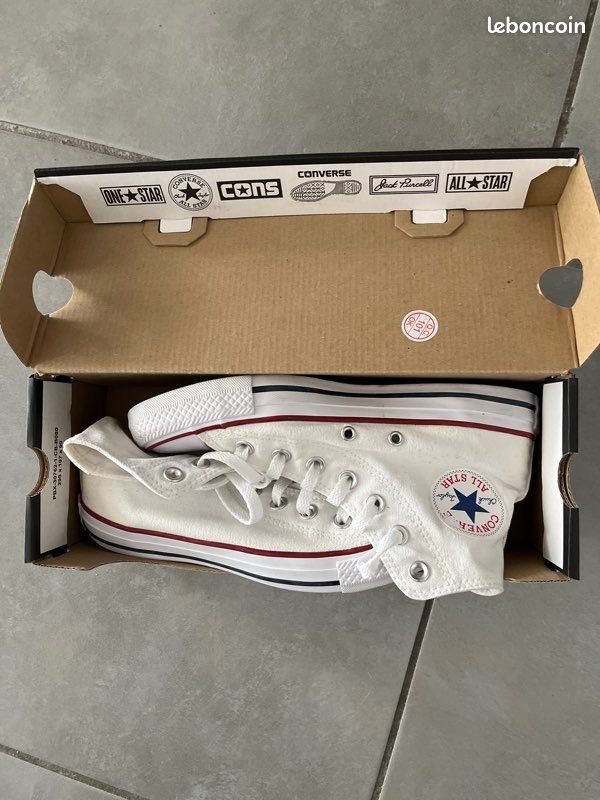 Converse blanche (image 10)