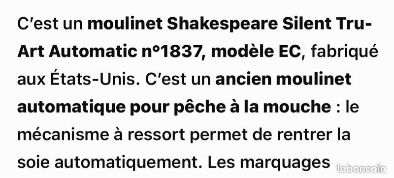 Moulinet canne à pêche (image 3)