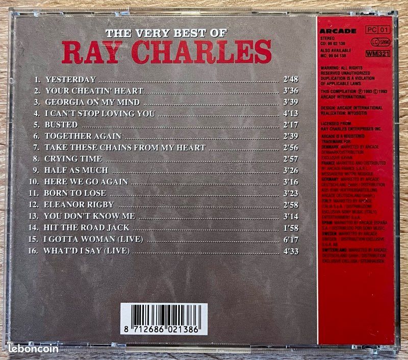 The very Best of Ray Charles (image 2)