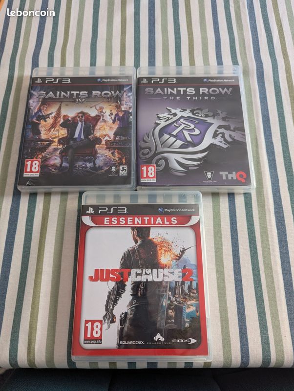 Saints row + justcause ps3 (image 1)