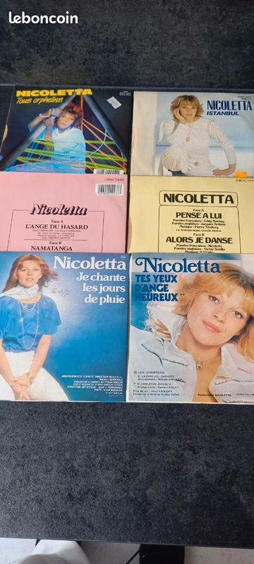 6 45tr vinyles de nicoletta (image 8)