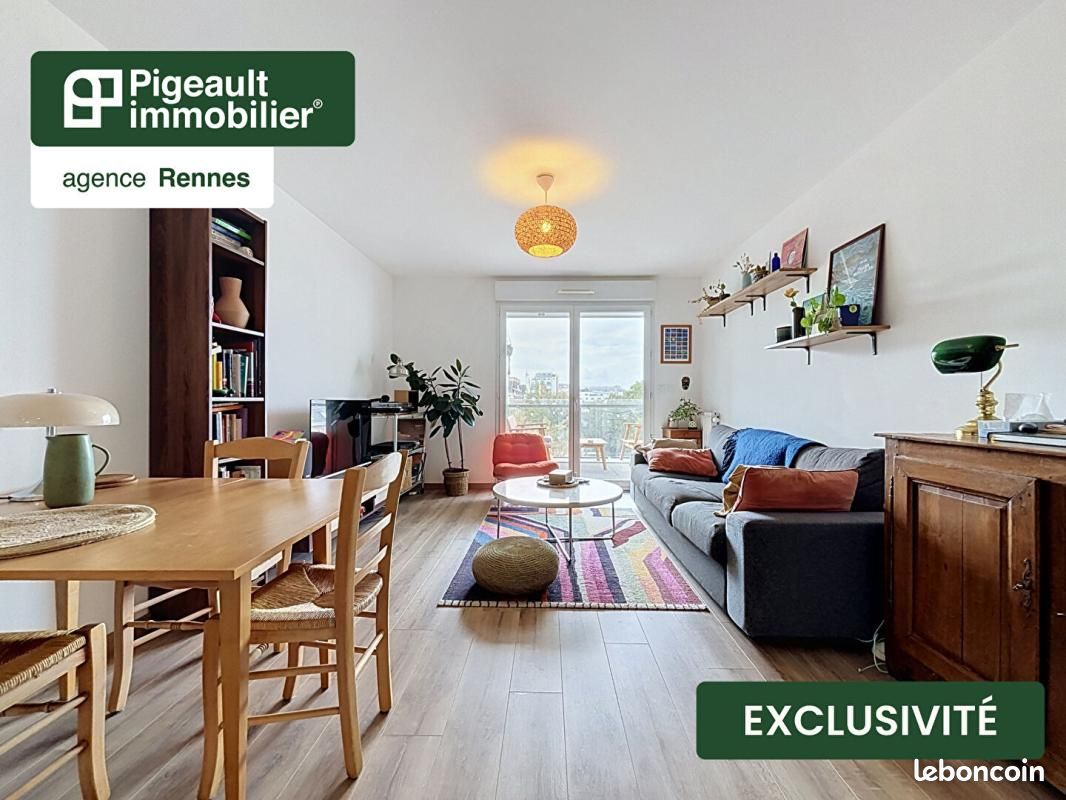 Appartement 3 pièces 68 m² · à Rennes · 68 m² · 345 510 €